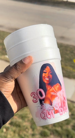 Custom Styrofoam / Clear Cups, Party Cups,